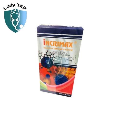 Incrimax - Hỗ trợ tăng cường sức đề kháng cho cơ thể