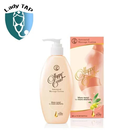 Happy Event Antenatal Massage Lotion 200ml Rohto - Hỗ trợ sản sinh Collagen