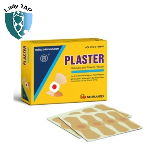 Miếng dán Plaster Mediplantex (20 miếng) - Miếng dán trị mụn cóc hiệu quả