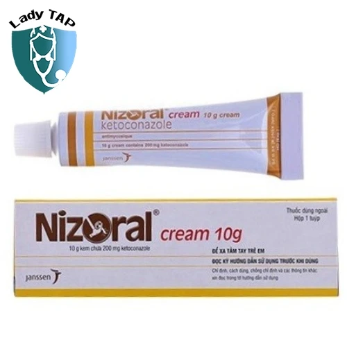 Nizoral Cream 10g Olic - Thuốc trị hắc lào, lang ben hiệu quả
