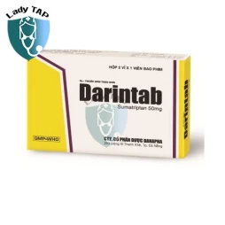 Darintab 50mg Danapha - Thuốc điều trị bệnh đau nửa đầu