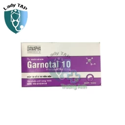 Garnotal 10mg Danapha - Điều trị bệnh động kinh, phòng co giật