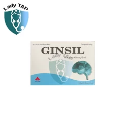 Ginsil 400mg/5ml CPC1HN - Trị thiếu máu não, suy giảm nhận thức
