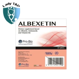 Albexetin Erbex - Bổ sung khoáng chất, tăng sức đề kháng của Ý
