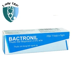 Bactronil 5g Agio - Thuốc mỡ điều trị nhiễm khuẩn da của Ấn Độ