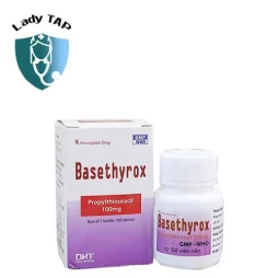 Basethyrox 100mg Hataphar - Điều trị ưu năng tuyến giáp