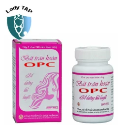 OPCRILATI - Viên Trinh nữ hoàng cung hỗ trợ điều trị u xơ tử cung của OPC
