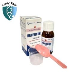 Befenxim 100mg/5ml Dopharma - Tác dụng trong điều trị viêm phổi