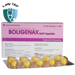 Boligenax - Viên đặt điều trị viêm phụ khoa hiệu quả của Hàn Quốc