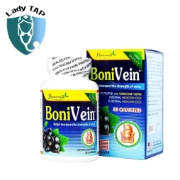Bonivein (30 viên) Boni - Giúp giảm các triệu chứng của bệnh trĩ