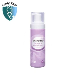 Betadine Feminine Wash Foam 100ml - bọt vệ sinh làm sạch nhẹ nhàng, bảo vệ vùng kín