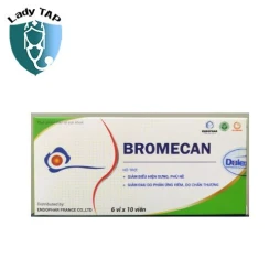 Bromecan Endophar France - Hỗ trợ giảm biểu hiện sưng, phù nề, đau do phản ứng viêm, do chấn thương