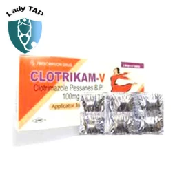 Clotrikam-V 200 - Viên đặt điều trị viêm phụ khoa hiệu quả của Ấn Độ