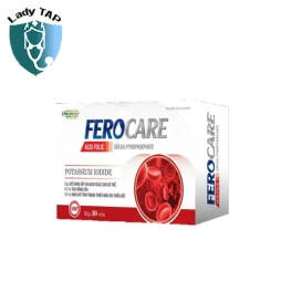 Ferocare Phú Sơn Nam - Bổ sung sắt và acid folic cho cơ thể