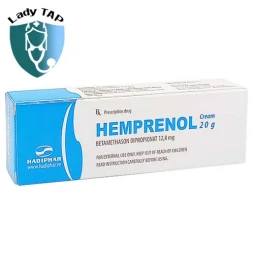 Genskinol Cream 10g Hadiphar - Thuốc điều trị bệnh về da 