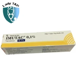 Imutac 0.03% 15g Laboratorios Recalcine - Thuốc mỡ điều trị viêm da hiệu quả