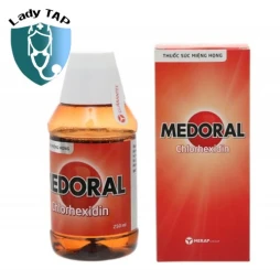 Medoral 250ml (chai 250ml) Merap - Nước súc miệng sát khuẩn