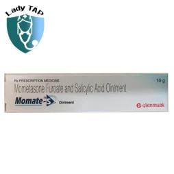 Momate Ointment 15g Glenmark Pharmaceuticals - Thuốc giảm tình trạng viêm ngứa da