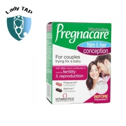 Pregnacare him & her conception - Hỗ trợ thụ thai của Vitabiotics