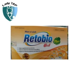 Retobio - Thực phẩm bảo vệ sức khỏe hỗ trợ bổ sung vi khuẩn có ích