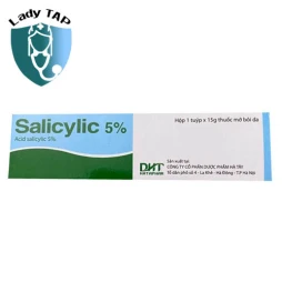 Salicylic 5% 15g Hataphar - Kem bôi điều trị các bệnh da liễu hiệu quả