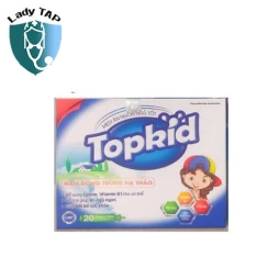 Siro Topkid Nanofrance - Giúp bé ăn ngon ngủ tốt, tăng cường tiêu hóa