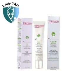 Cica Repair Cream 40ml Topicrem - Kem dưỡng ẩm, chống nhiễm khuẩn da