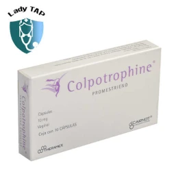 Colposeptine - Thuốc đặt điều trị huyết trắng, khí hư hiệu quả