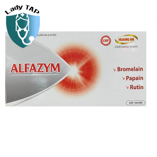 Alfazym - Hỗ trợ giảm đau sưng, phù nề hiệu quả