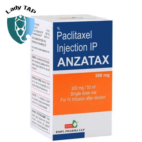 Anzatax 300mg/50ml - Thuốc điều trị ung thư hiệu quả của Úc