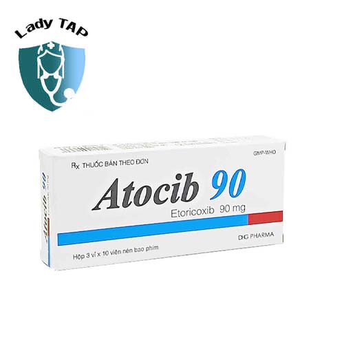 Atocib 90 - Thuốc điều trị viêm xương khớp của Dược Hậu Giang