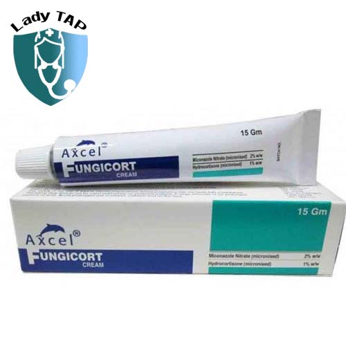 Axcel Fungicort Cream 15ml Kotra - Điều trị các tình trạng viêm da