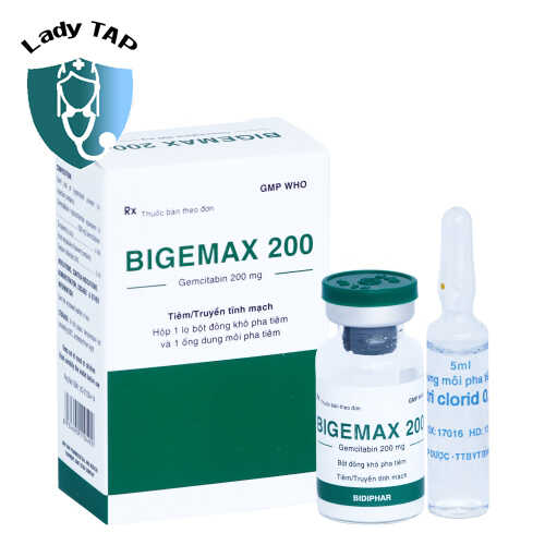 Bigemax 200 - Thuốc điều trị ung thư vú hiệu quả của Bidiphar