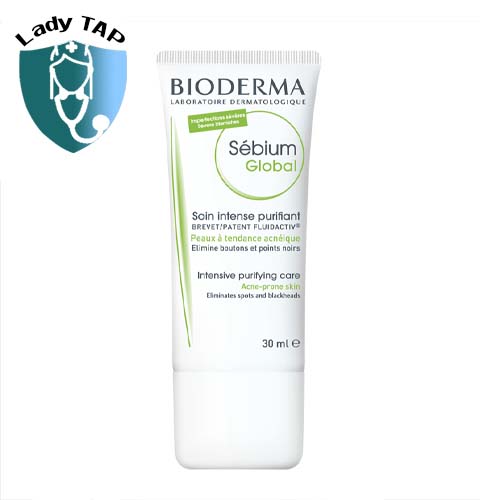 Bioderma-Sebium Global 30ml - Giúp tăng cường dưỡng ẩm hiệu quả