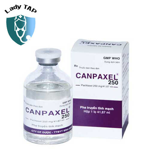 Canpaxel 250 - Thuốc điều trị ung thư buồng trứng hiệu quả