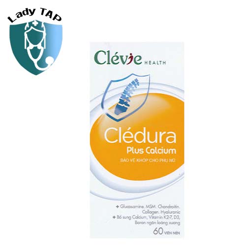 Cledura Plus Calcium Clévie - Hỗ trợ nuôi dưỡng sụn khớp