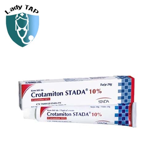 Crotamiton Stada 10% 20g - Thuốc điều trị bệnh ghẻ của Việt Nam
