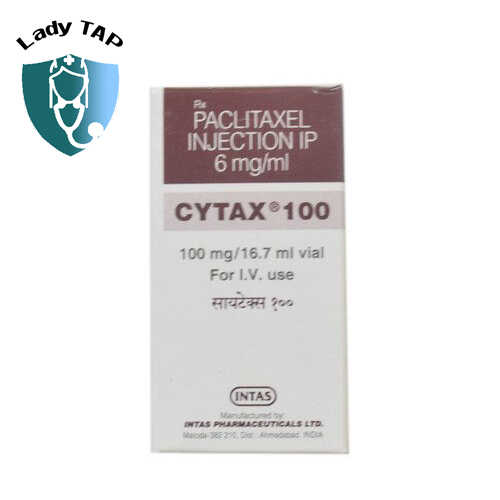 Intas Cytax 100 - Thuốc điều trị ung thư vú hiệu quả của Ấn Độ