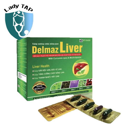 Delmaz Liver Dolexphar - Giúp giải độc và tăng cường chức năng gan