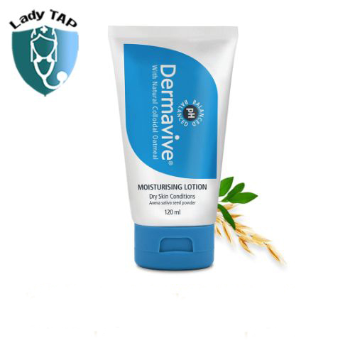 Dermavive moisturising lotion 120ml UAS Pharmaceuticals - kem dưỡng ẩm dành cho da khô