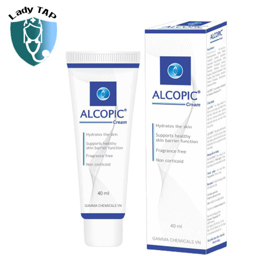 Alcopic Cream 40ml Gamma Chemicals - Điều trị viêm da tiếp xúc, vảy nến hiệu quả