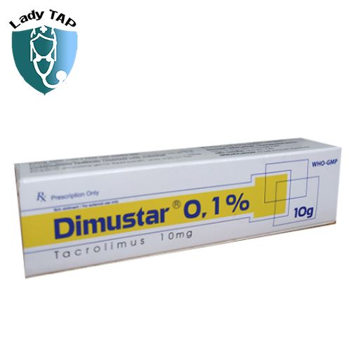 Dimustar 0,1% Hóa Dược Việt Nam - Thuốc chuyên điều trị bệnh da liễu