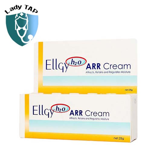 Ellgy H2O ARR Cream 25g Hoe - Làm giảm khô da, giúp dưỡng ẩm da