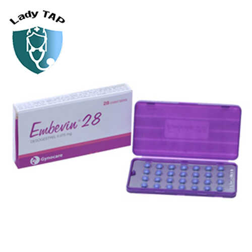 Embevin 28 - Thuốc tránh thai hàng ngày hiệu quả của Chile