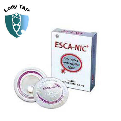 Escanic - Thuốc tránh thai khẩn cấp loại 1 viên