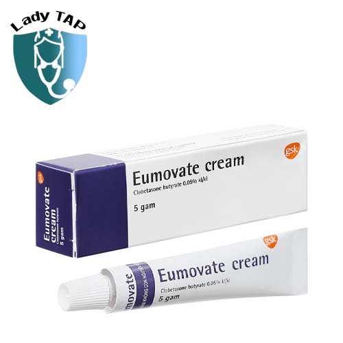 Eumovate Cream 5g Glaxo - làm giảm chứng viêm và ngứa da