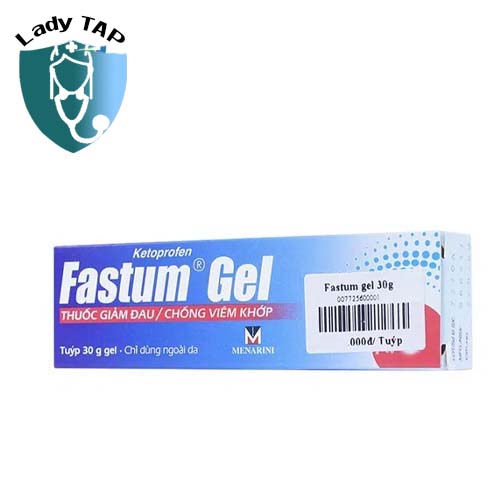 Fastum Gel 30g Berlin - Thuốc kháng viêm giảm đau của Ý