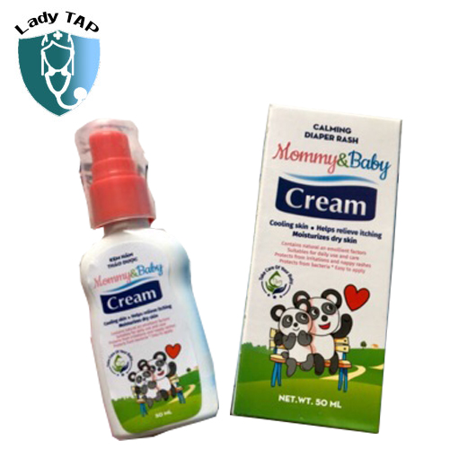 Mommy & Baby Cream 50ml SJK - Làm sạch và thơm mát da toàn thân bé