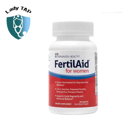 FertilAid for women - Giúp bổ sung các vitamin của Fairhaven Health
