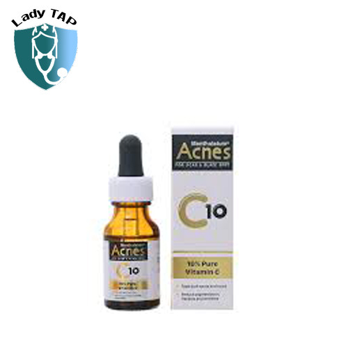 Acnes C10 15Ml - Giúp trị nám, tàn nhan và các vết thâm sẹo hiệu quả.